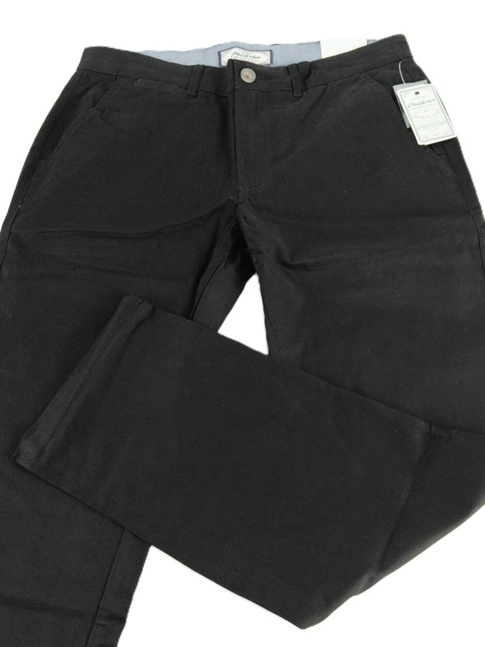 Flag & Anthem Nashville Straight Leg Chino Pant Men's Sz 31 X 30 Black Slim Fit